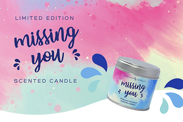 Introducing Missing You Limited Edition Scented Candle