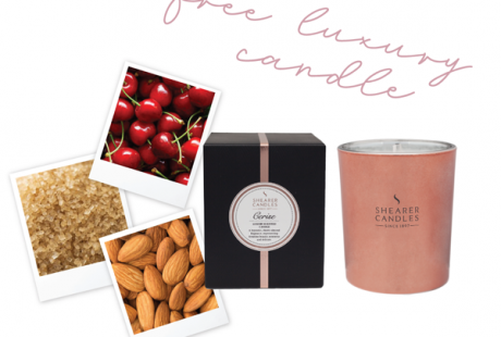 Free Cerise Candle When You Spend £20 In Store