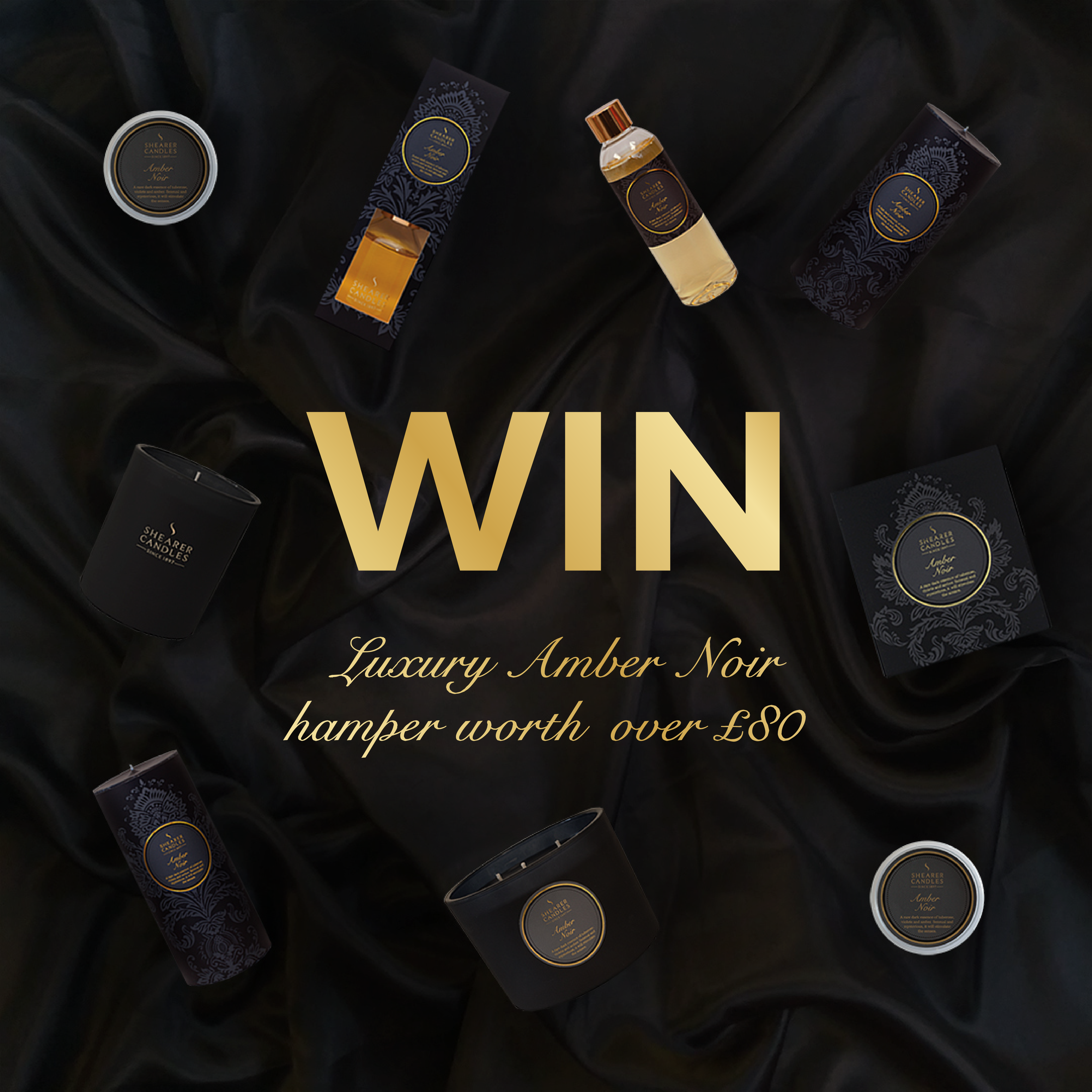 Win a luxury Amber Noir hamper