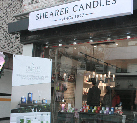 Shearer Candles Store Opens in Seoul, SK