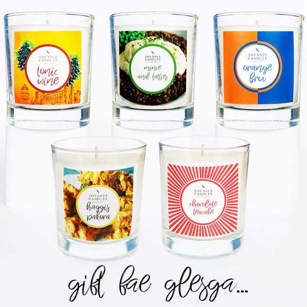 Shearer Candles Unveils Glasgow Novelty Scent Range