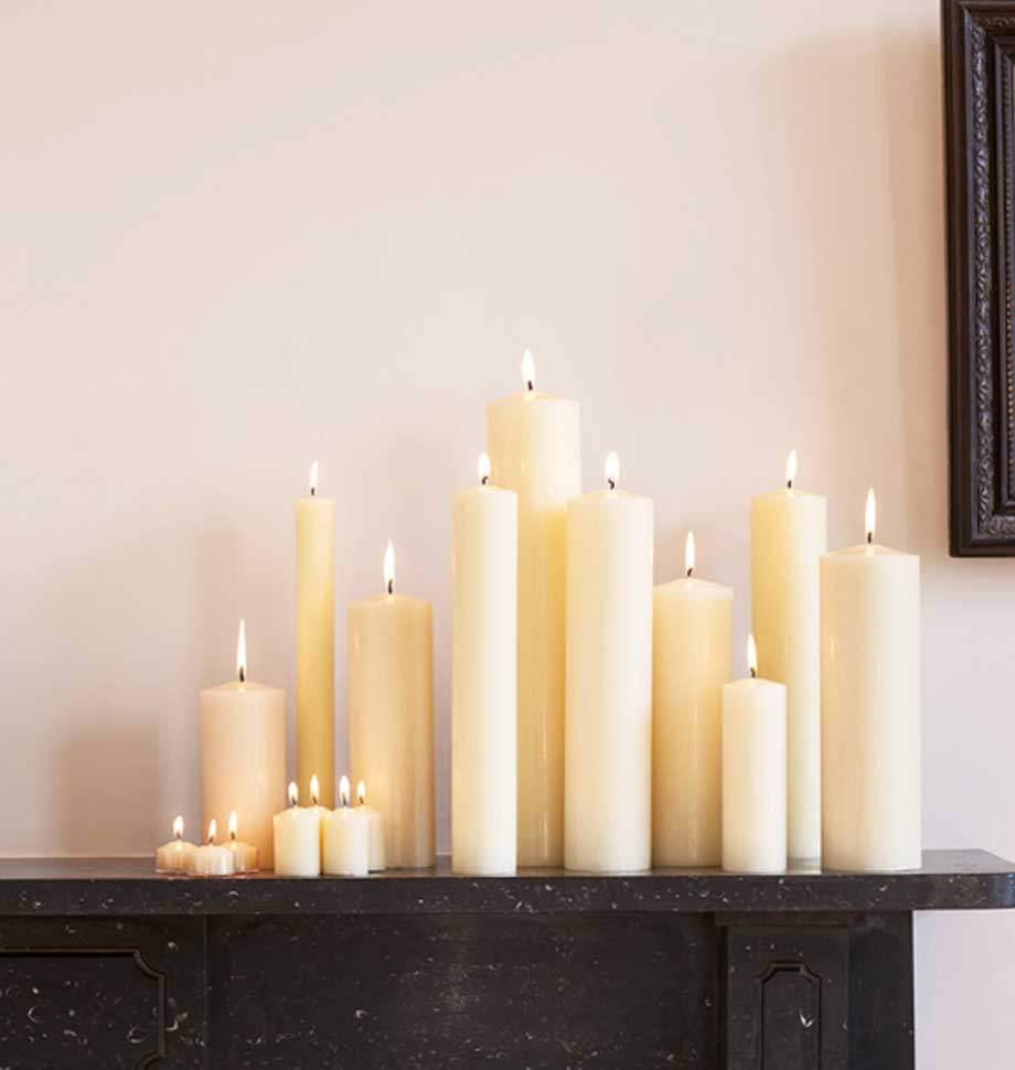 Church Candle - 9 inch x 2.68 inch - Shearer Candles
