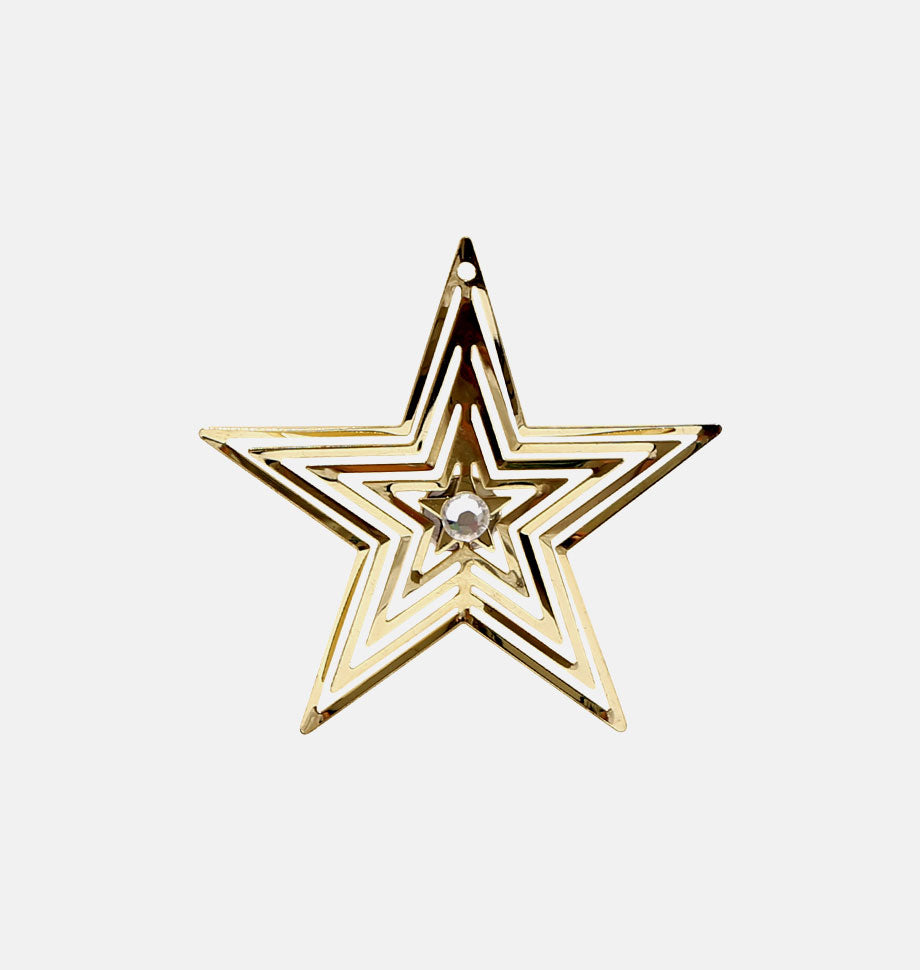 Gold Star Candle Pin