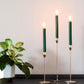 Green 10 inch Dinner Candles x 6 - Shearer Candles