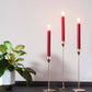 Burgundy Dinner Candles 10 inch x 6 - Shearer Candles