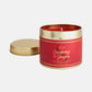 Cranberry and Ginger Large Tin Candle